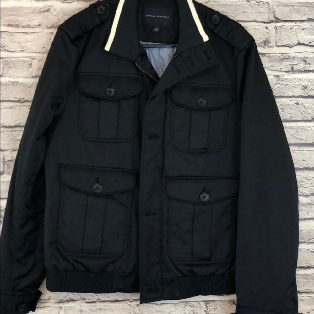 Men’s bomber style all weather jacket